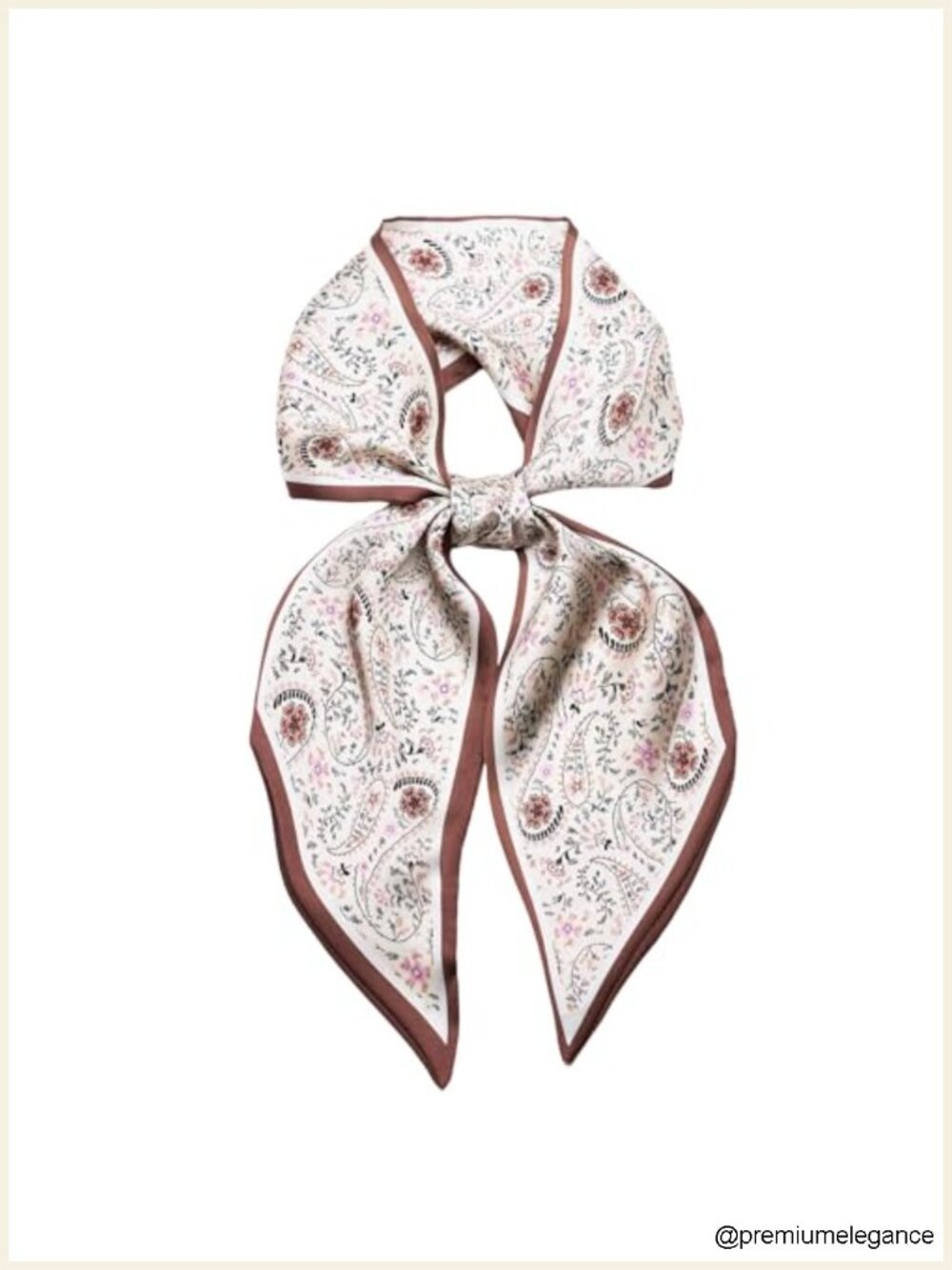 Silk Feel Lightweight Scarf for Women Multifunctional Satin Neck Scarf